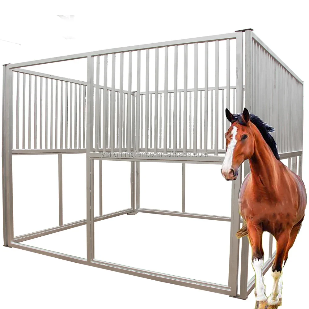 American Popular Easy Installed and Portable Equine Equipment Horse Stable Stall for Sale