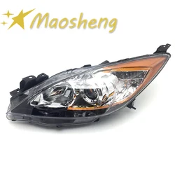 Manual Adjustment Left/Right Front Bumper Headlight Headlamp For Mazda 3 BL 2007-2011 Head Light Head Lamp