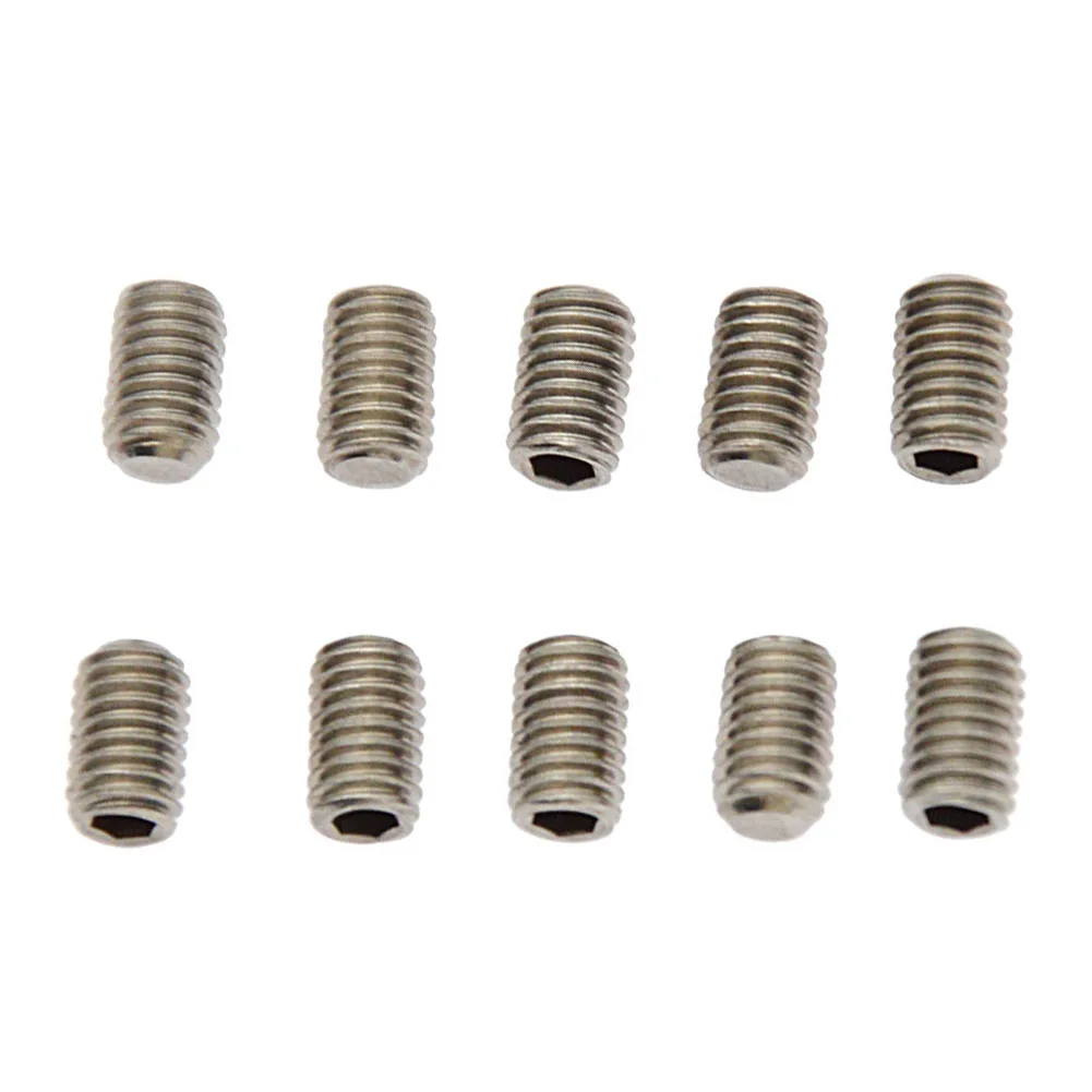 10pcs Surfboard Fin Key Grub Screws Fin Replacement Screws Boat Accessories Corrosion Resistant Surfing Parts Fittings