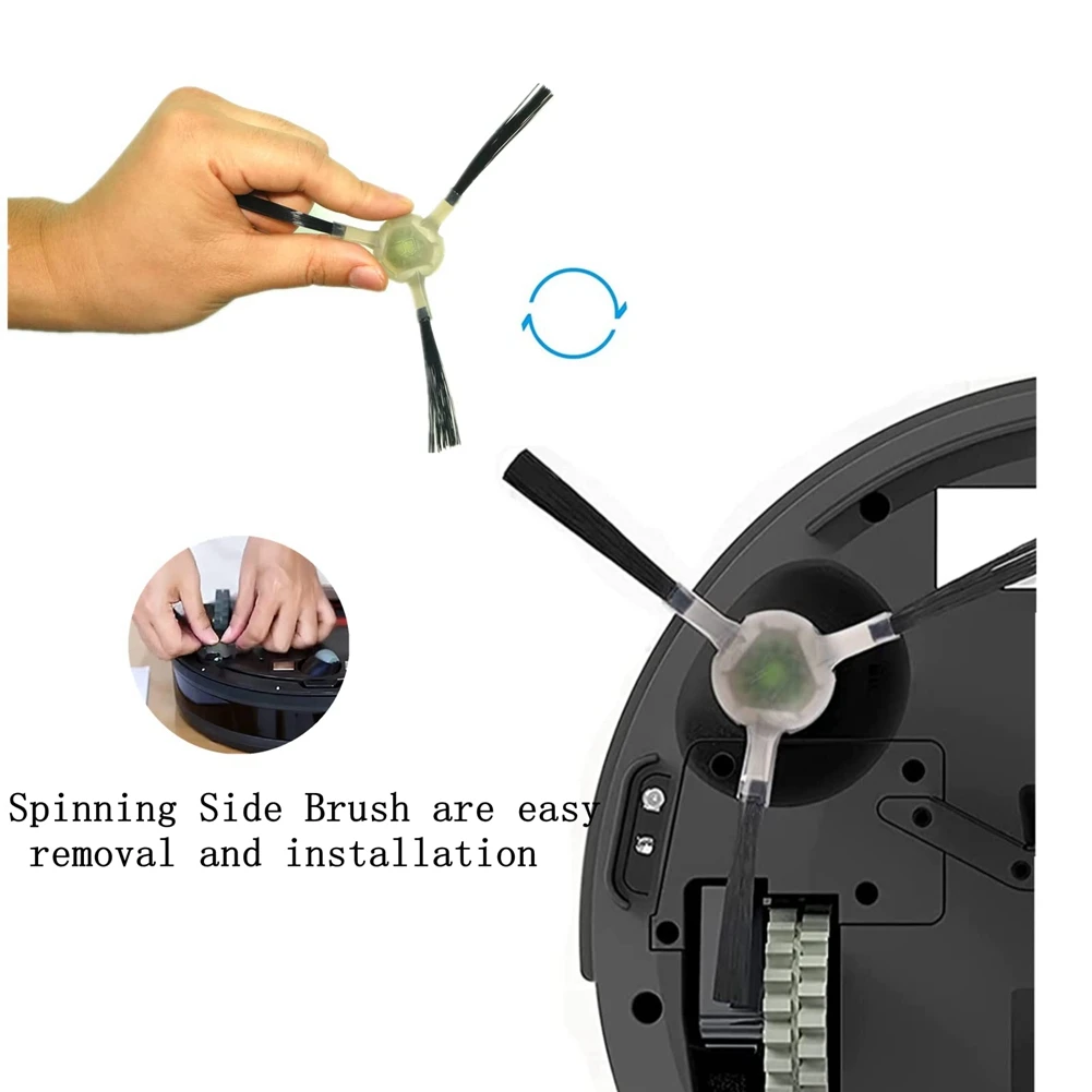 

НОВЫЙ сменный HEPA-фильтр, аксессуары для боковой щетки для жизни K2 K3 K4 M210 M210S M210B M213, робот-пылесос