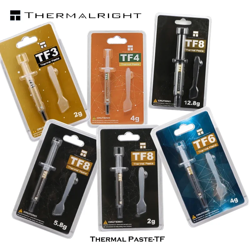 TF3 TF4 TF6 TF7 Thermalright Thermal Paste For CPU GPU Graphics Card  Chipset ,6-13.8W/m-k Cooling Pad Computer Cooling System