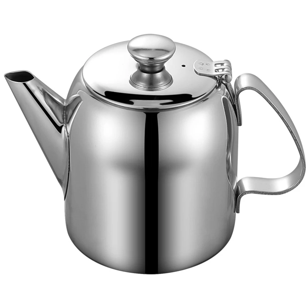 

Stainless Steel Kitchen Decor Travel Kettle Modern Teapot Home Use Tea Pot Stainless Steel Pitcher Modern