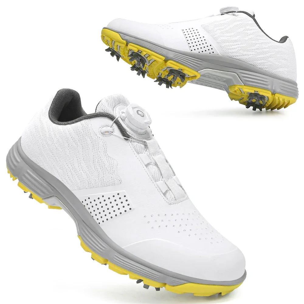 

Men Breathable Golf Shoes New Golfers Sneakers Waterproof Anti Slip Footwears Gym Golfing Sneakers Size 39-49