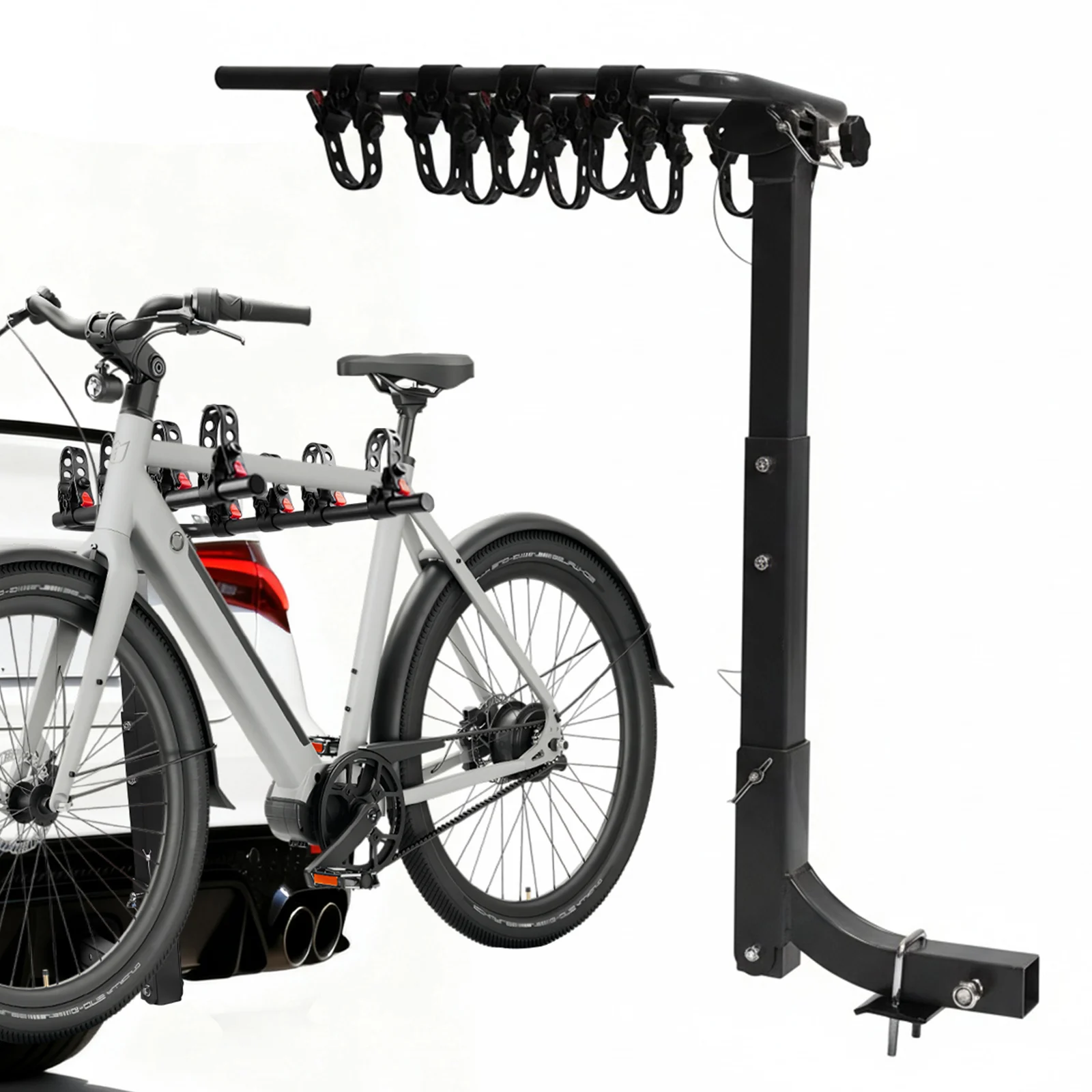 

Hitch Mount Bike Rack Foldable Bicycle Rack Carrier Bicycle Carrier for Cars Trucks SUVs Minivans