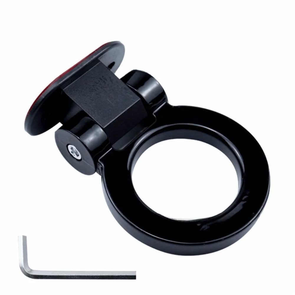 ABS Material Decoration Trailer Hooks Racing Ring Style Simulation Look Car Tow Hook Sticker Decorative Sticker