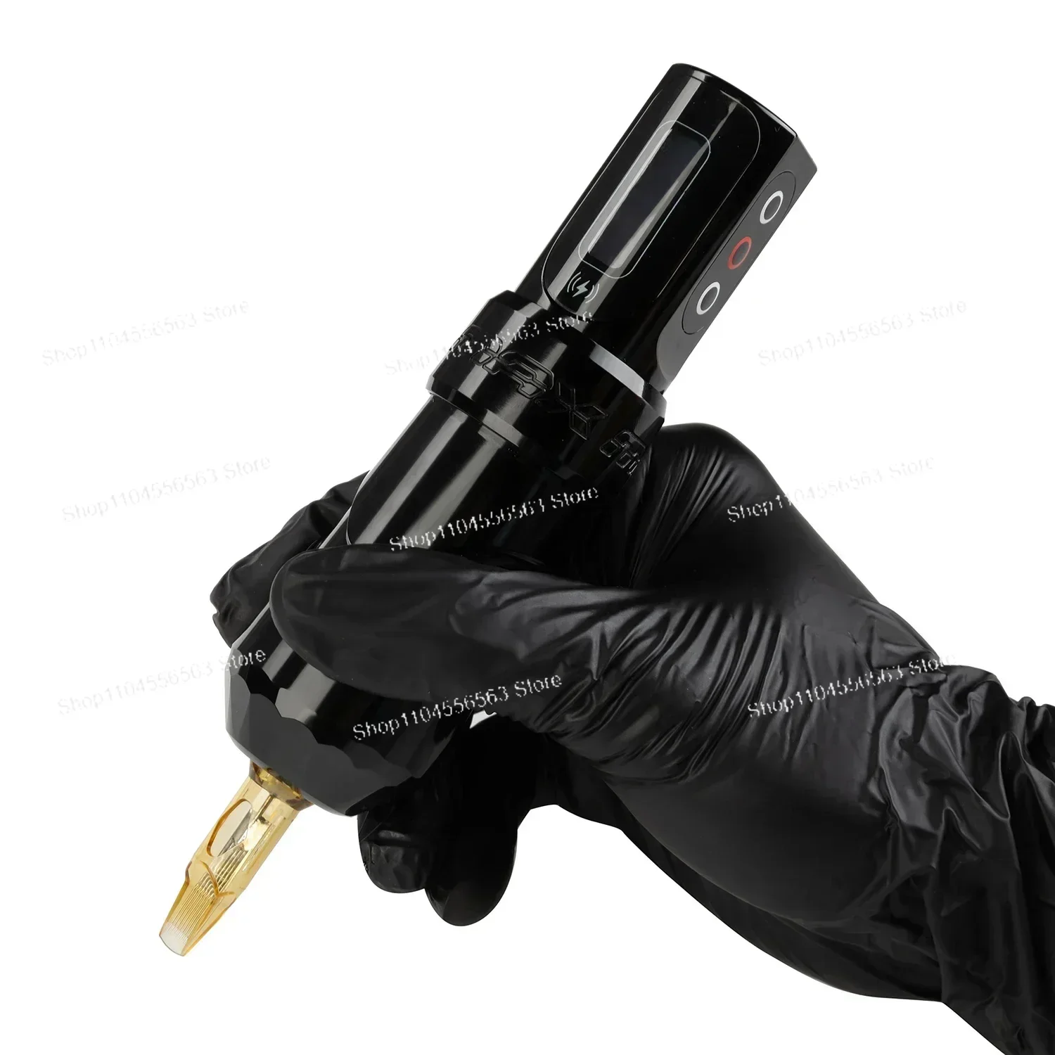 Stealth Gold Tattoo Pen with 3.5/4.0mm Stroke, 12000RPM Motor & 2400mAh Battery