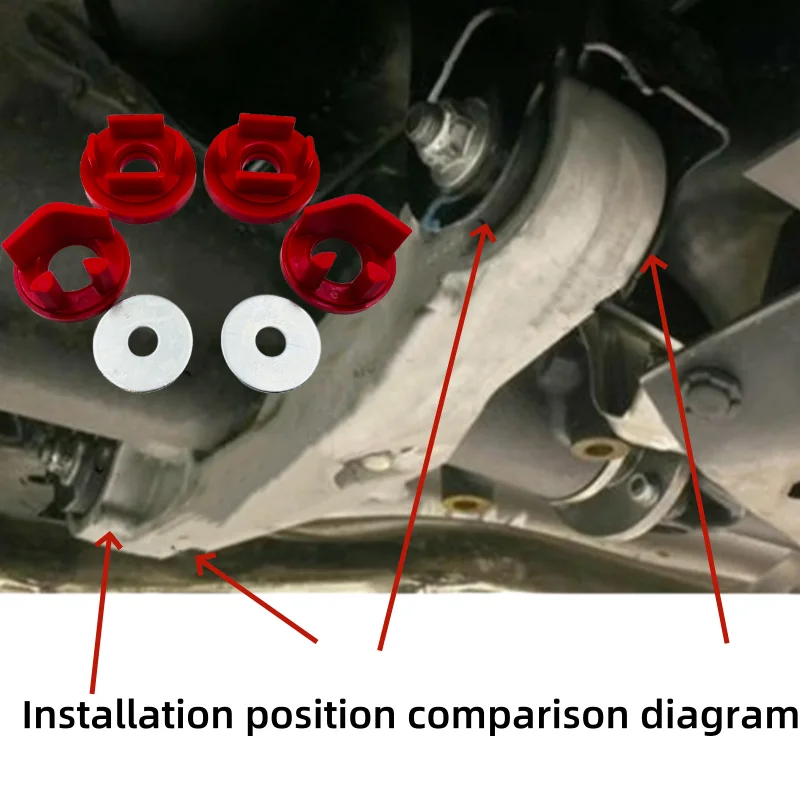 

Для Subaru Impreza WRX STI (GE/GV/GH/GR) 2008-2014 Forester 2008-2013 комплект из 6 предметов полиуретановый вкладыш дифференциала