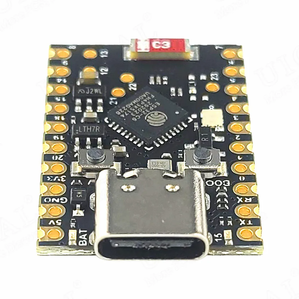 MINI ESP32-C6 Development Board Wifi6 N4 BT Module with Crystal Oscillator RISC-V 32-Bit 4MB FLASH Low Power ESP32 C6