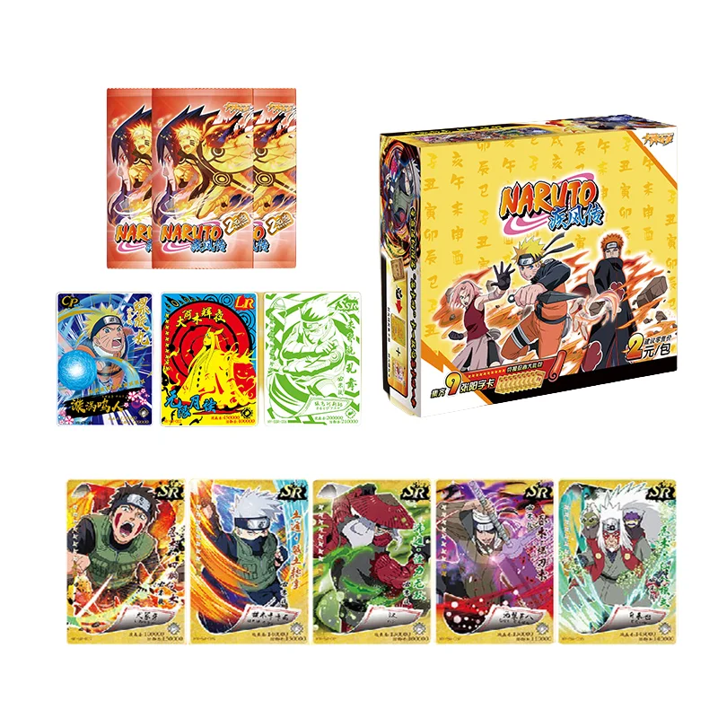 Naruto Cards Booster Collection Cards Uzumaki Sasuke Ninja Game
