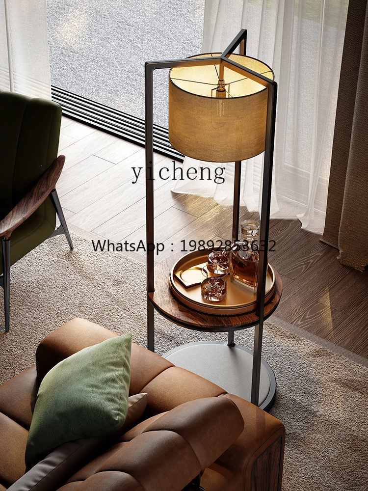 Sofa Corner Table Light Luxury High-Grade Integrated Storage New Sofa Side Table Floor