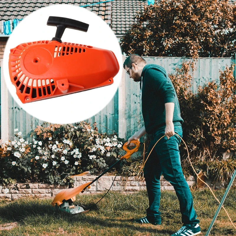 بادئ حركة ارتدادي سحب كاتب العالمي للصينية 25cc 26cc 2500 2600 نوع منشار صغير مقبض علوي المنشار Zenoah G2500 STIGA #4