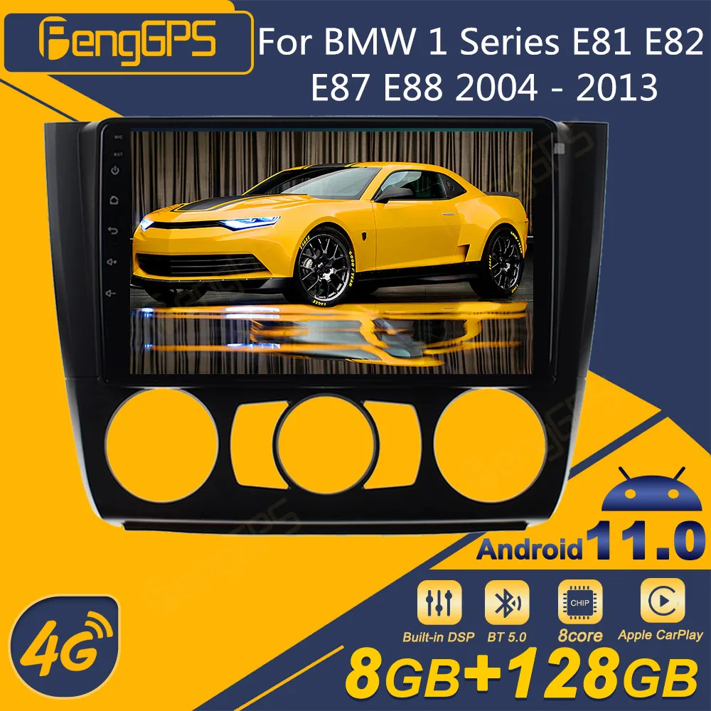 

For BMW 1 Series E81 E82 E87 E88 2004-2013 Manual Android Car Radio Stereo Receiver Autoradio Multimedia Player GPS Navigation