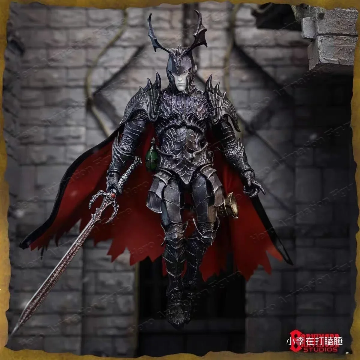 In Stock Harbinger Hs Studio Savage Furnace 1/12 Lich King Prototype Elric of Melnibone 6 Inch Scale Collectible Action Figure