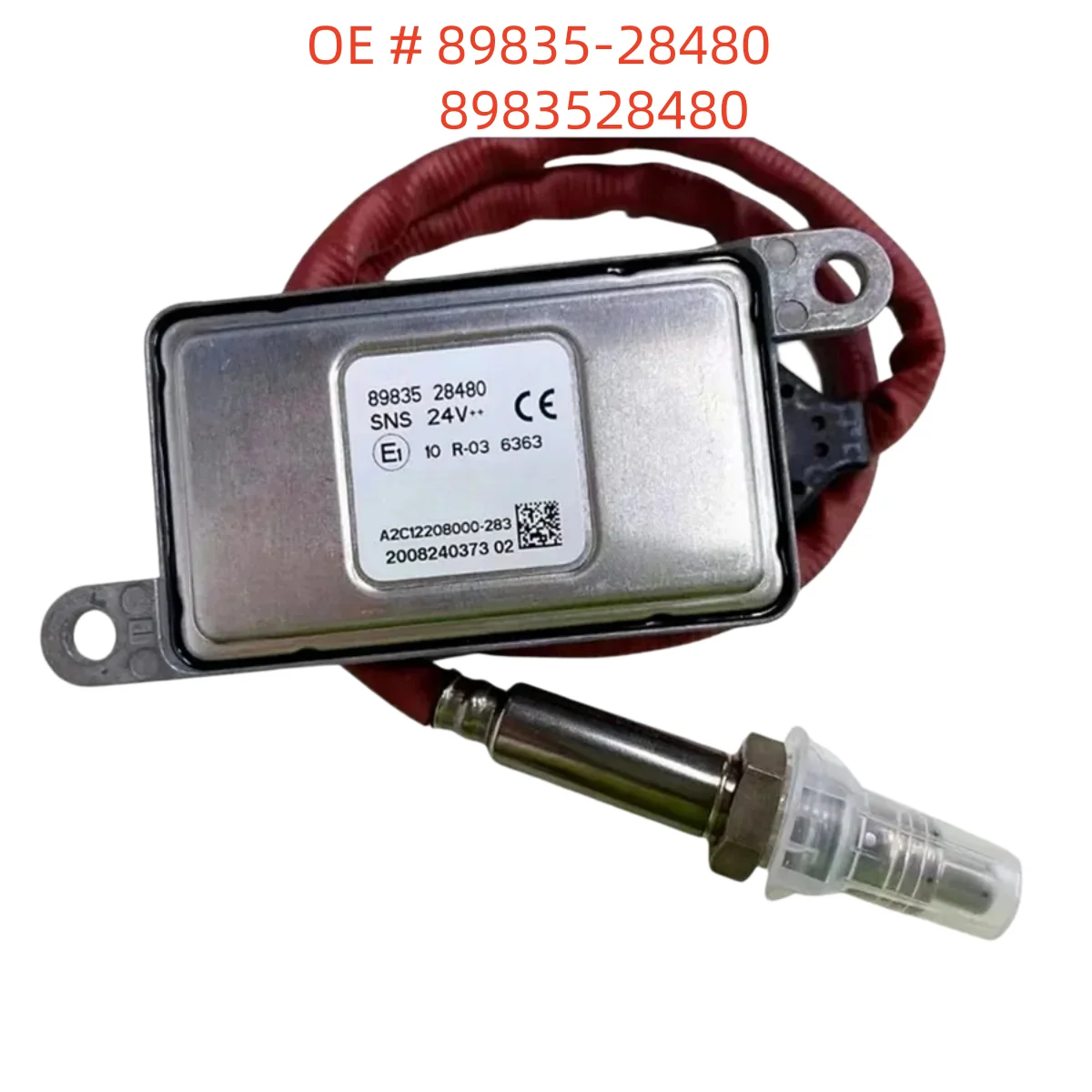 

High quality 24V 89835-28480 8983528480 Nitrogen Oxygen Sensor For ISUZU