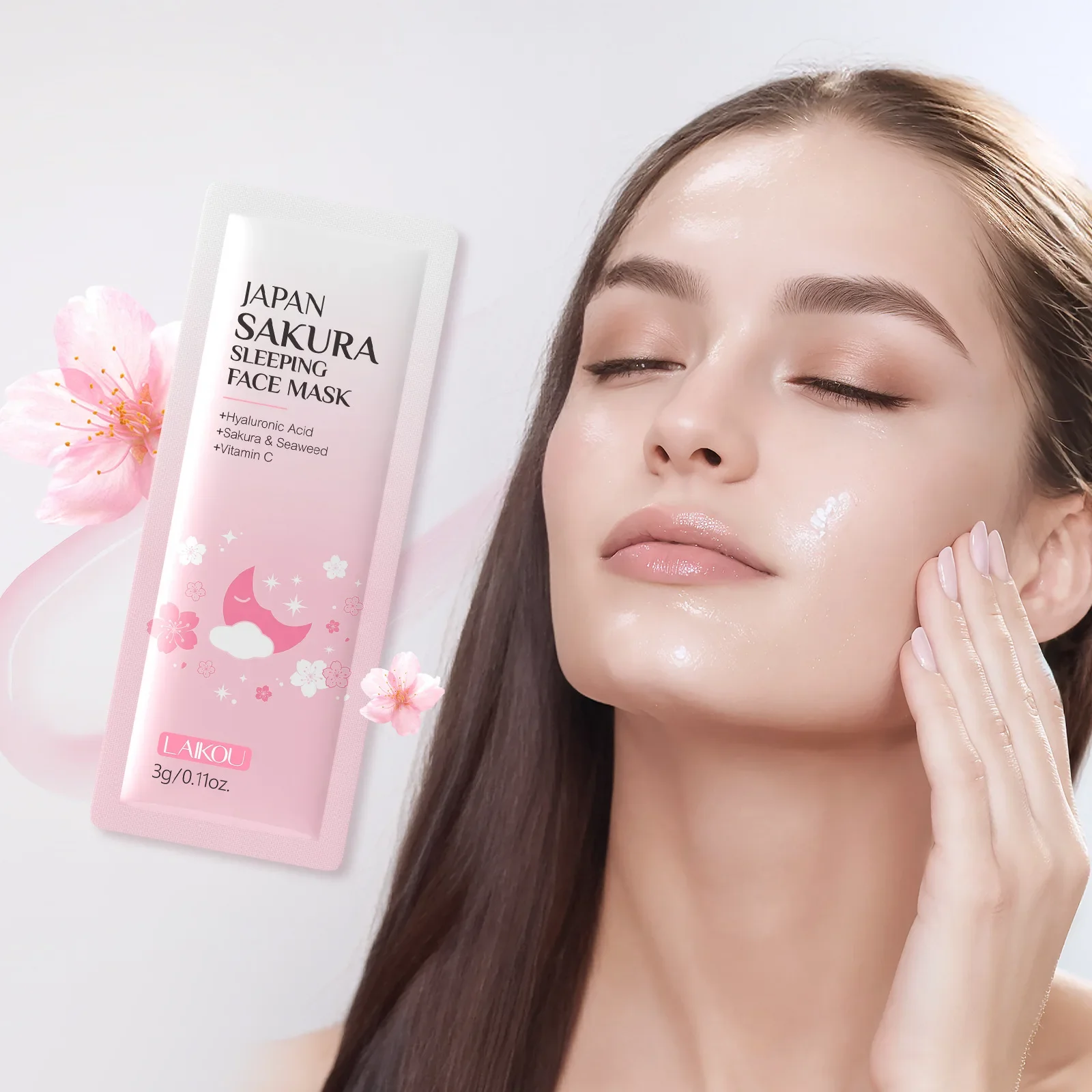 Japanese Sakura Overnight Sleeping Mask Wrinkle Reduction Anti Aging  Hydrating Moisture Balance Skin Brightening Treatment - AliExpress 66