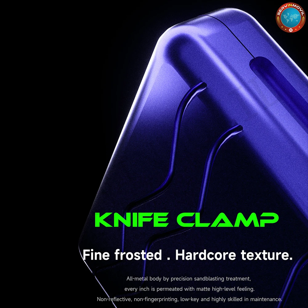 MECHANIC Mag Pro All Metal Magnetic Knife Holder with Extra Blades for Glass Film Leather Cutting Strong Grip Repair Tools