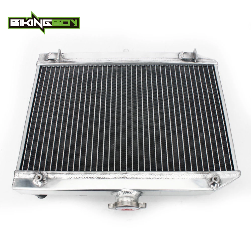 BIKINGBOY Engine Radiator Cooling King Quad LTA 450 07-10 LT-A 500 09-14 LTA 750 08-13 11 12 Water Cooler 17710-31G40 Aluminium