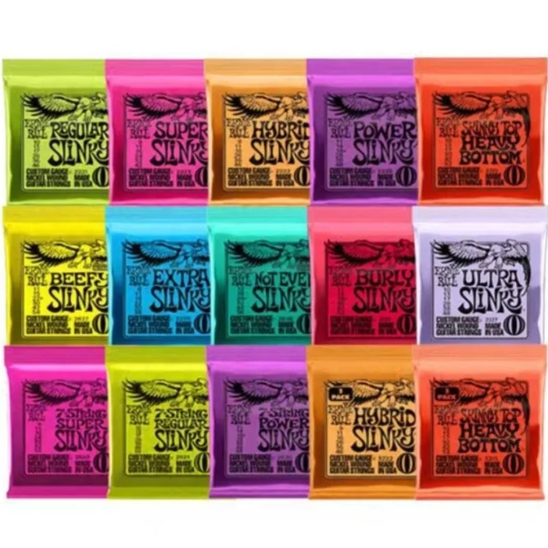 

12PCS Heavy Metal/Rock Electric Guitar Strings 10-46 Nickel Wound 2221/2215/2223/2721/2723 Durable for Stage/Live Performance