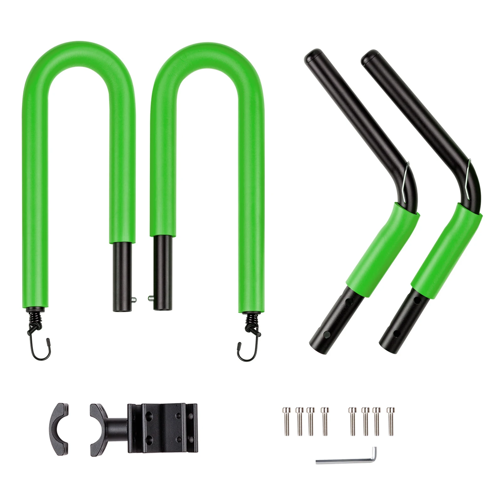 

Green Aluminum Bicycle Surfboard Rack Set 580x80mm - 1 Pack