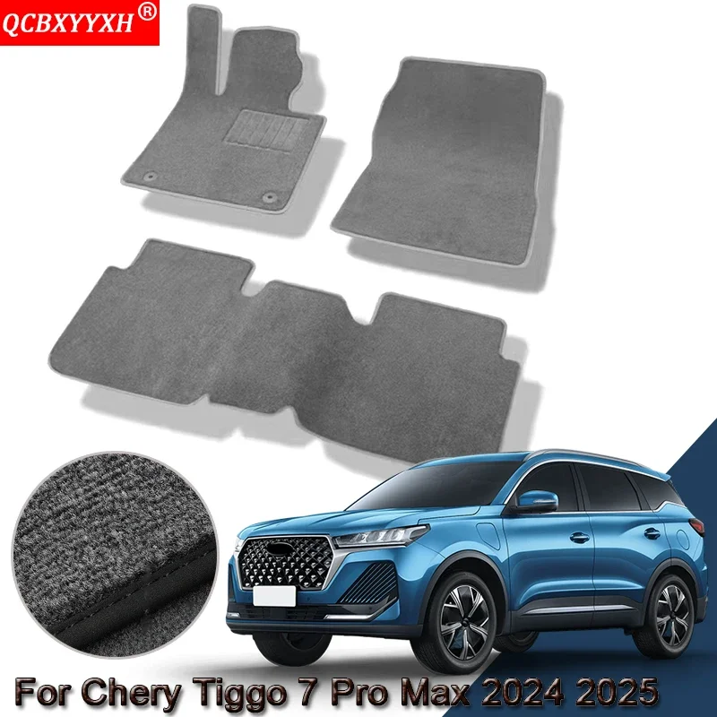 

Для Chery Tiggo 7 Pro Max 2024 2025 2026: Индивидуальные водонепроницаемые нескользящие коврики для пола автомобиля, внутренняя защита, ковры, напольные покрытия