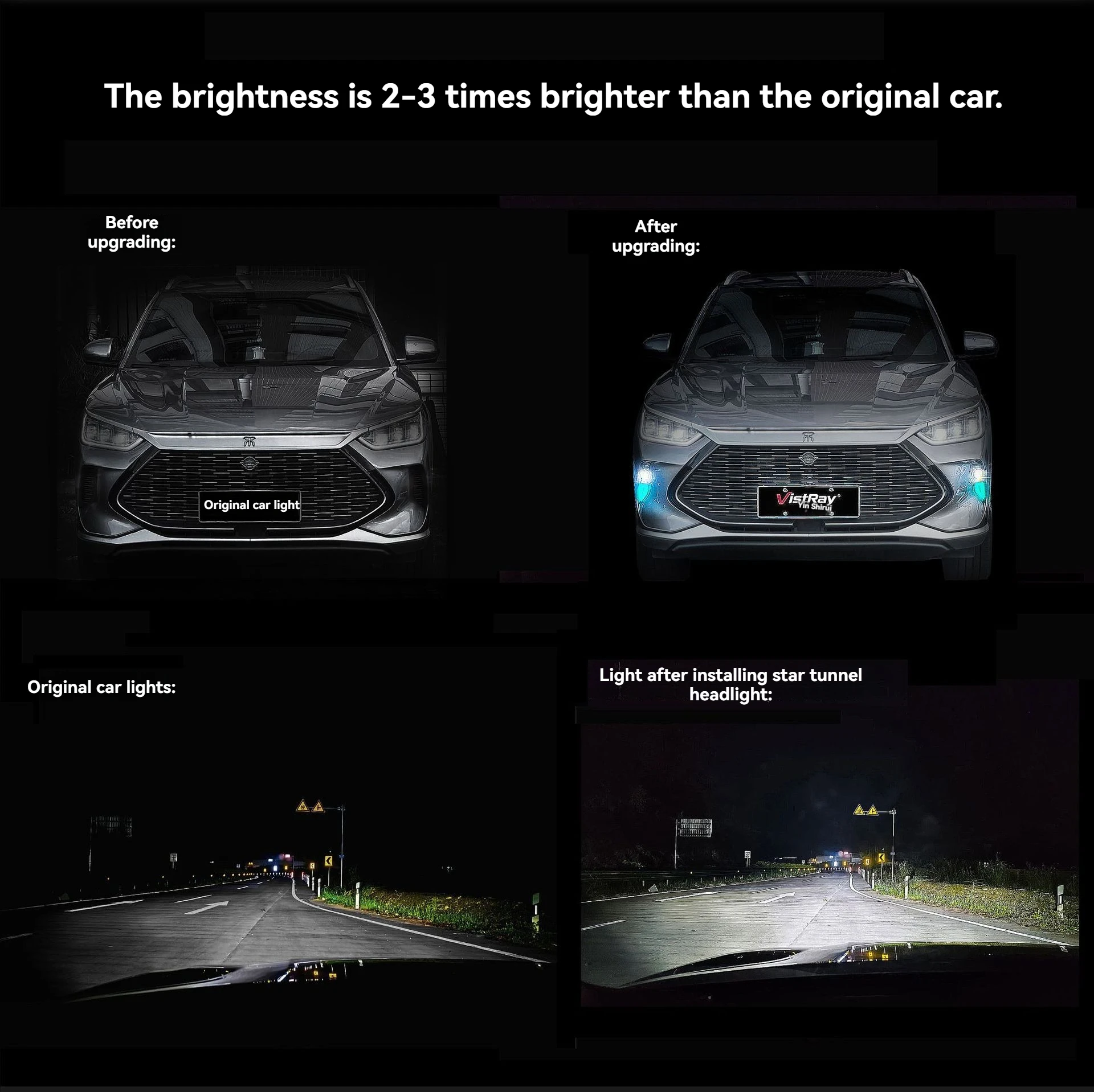 IP68 WATERPROOF LED HEADLIGHTS - PERFECT FIT 2021 BYD SONG PLUS DMI