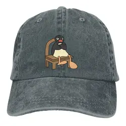 Pure Color Dad Hats Angry Pingu Women's Hat Sun Visor Baseball Caps Noot Pingu Pinga Penguin TV Peaked Cap