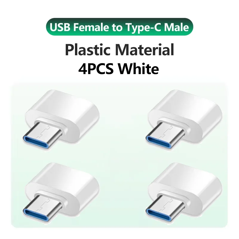 USB naar USB C-adapter voor iPhone 17 USB C Female naar USB Male Autolader Adapter Type C Converter voor Apple 16 voor Samsung Galaxy