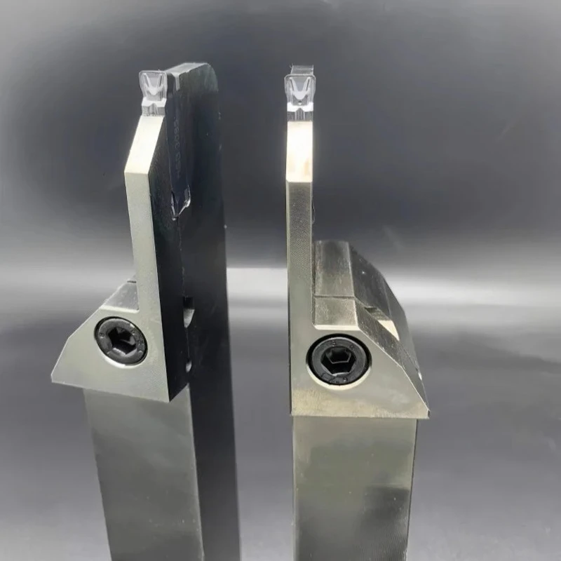 Grooving Tool Holder, 20mm Shank Lathe Parting Off Tool for Carbide Insert CNC Turning