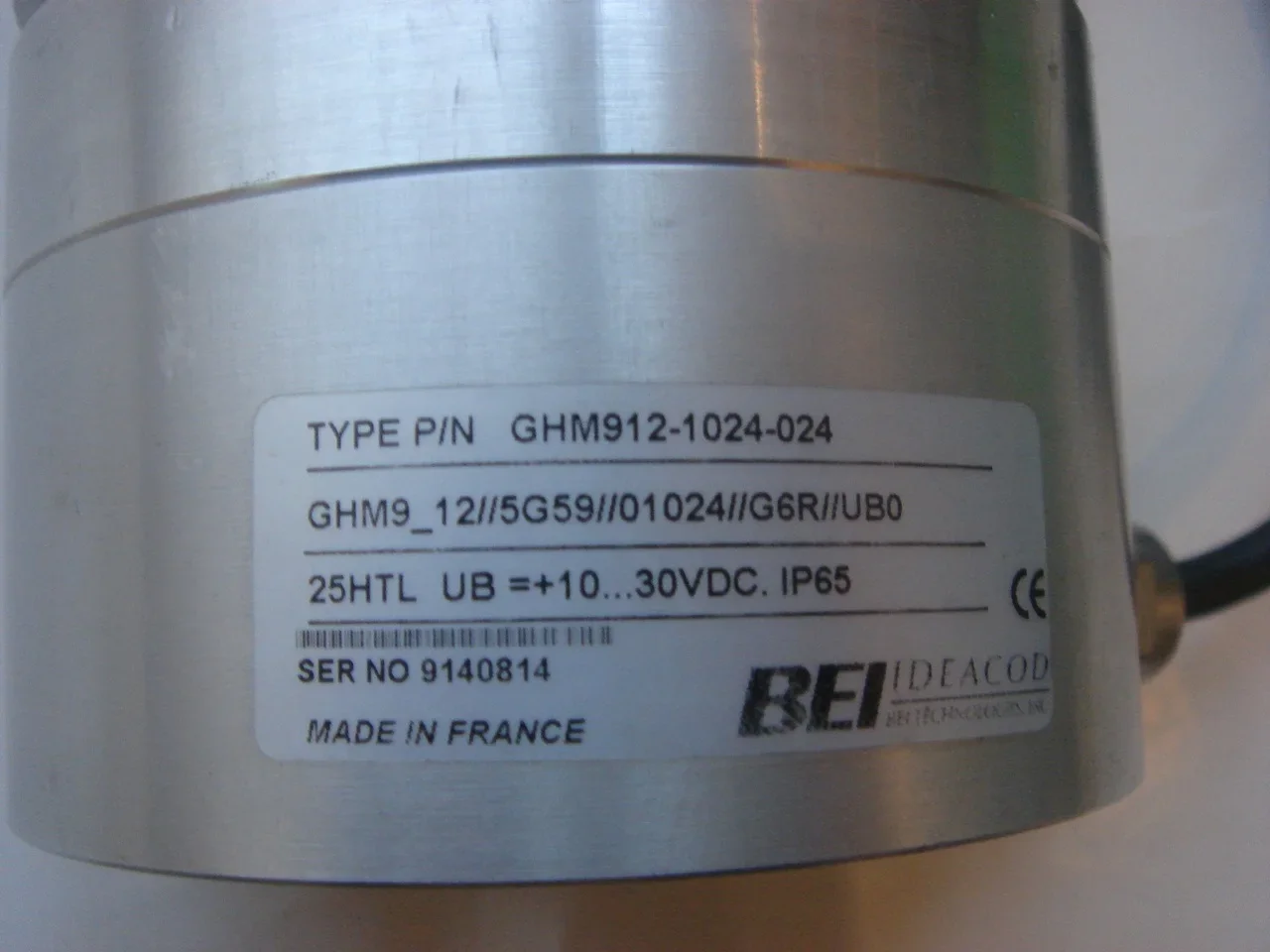 

BEI-IDEACOD Encoder GHM912-1024-024