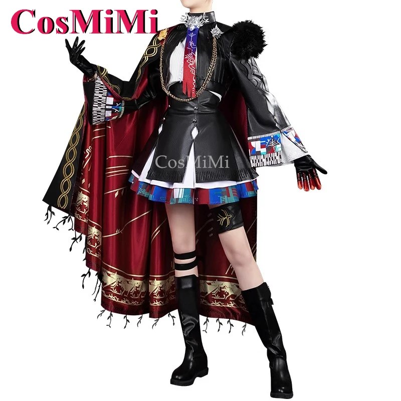 【Customized】CosMiMi Game Arknights Lappland The Decadenza Cosplay Costume Fashion Uniforms Unisex Carnival Role Play Clothing