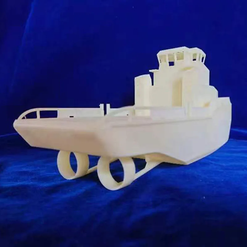 RC Damen Tug Boat 3511 DIY Assembly Kit Small Boat Model 35CM Finished Boat with Large Displacement