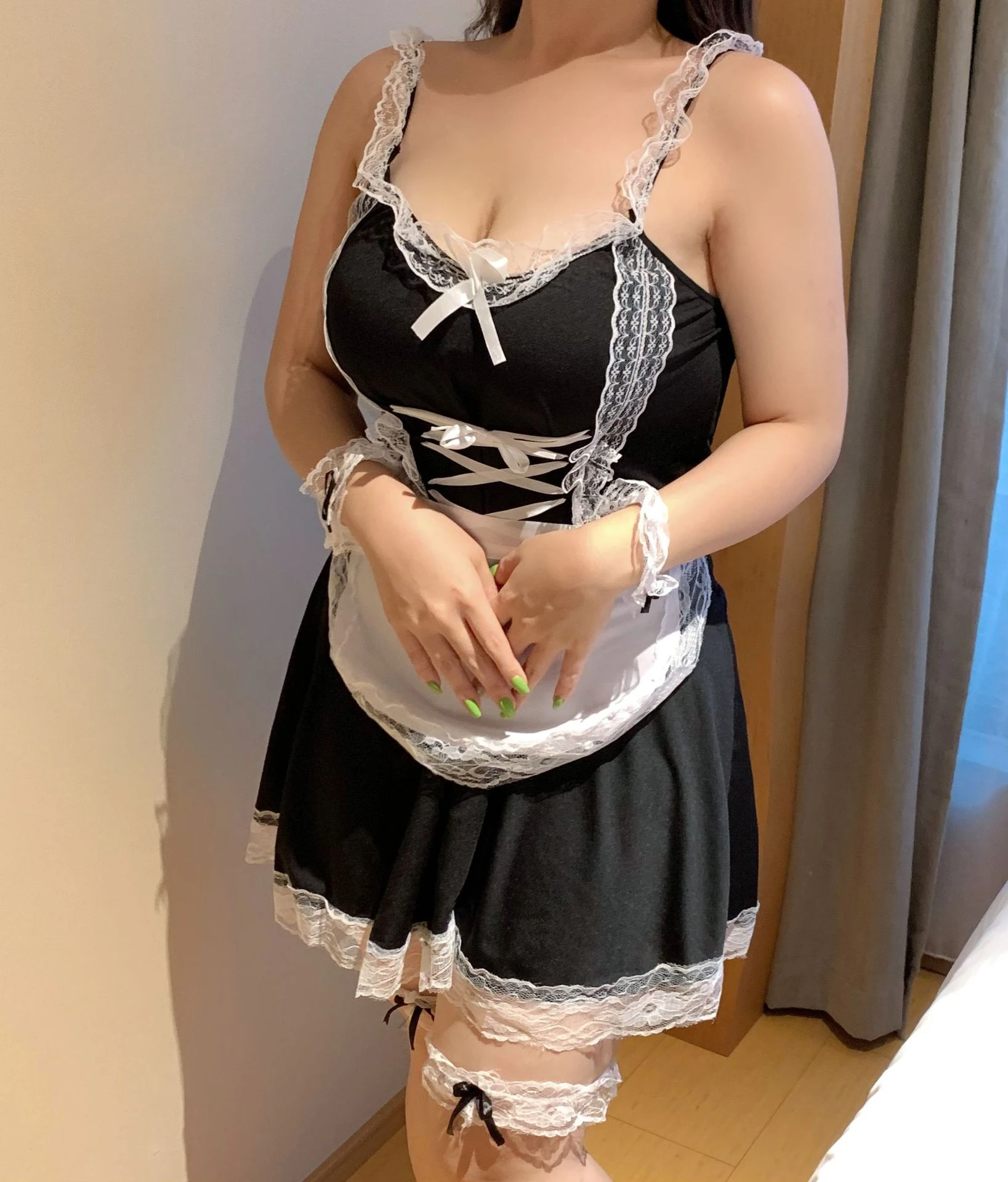 Lencería Sexy de sirvienta para mujer, uniforme erótico, vestido de sirvienta Lolita, Cosplay, Porno, lencería erótica, espectáculo en vivo, talla grande 3XL