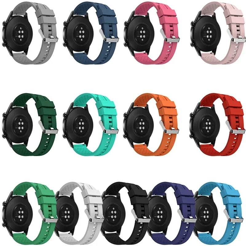 20mm 22mm Silicone band for Samsung Galaxy Watch 4 5 pro/classic/Active 2 46/42/40/44 mm strap huawei watch gt 2-2e-pro bracelet