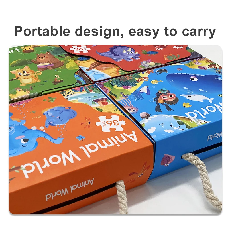 36 шт., детский Развивающий пазл