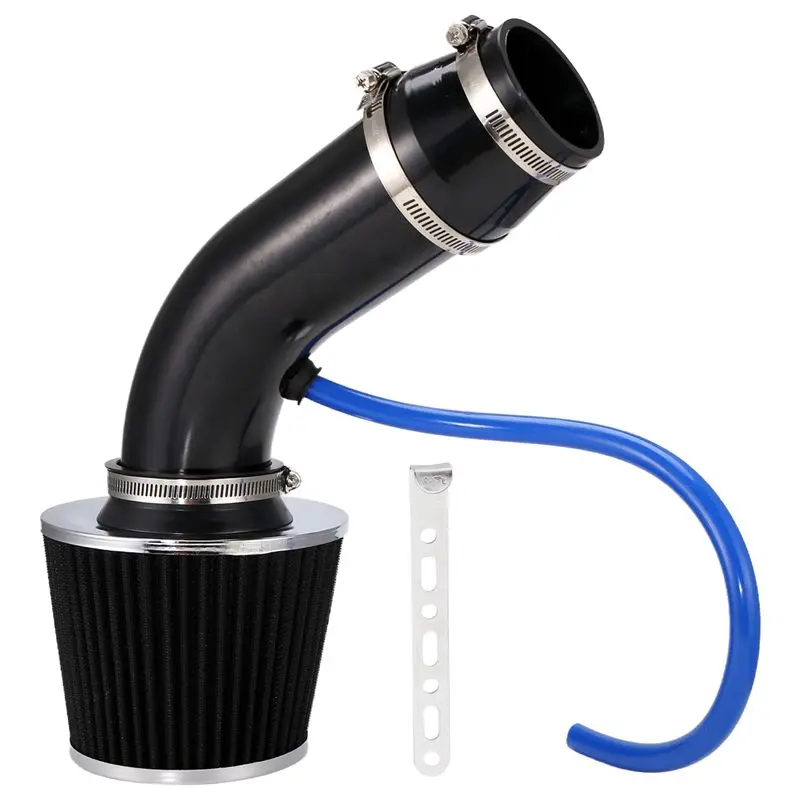 

Classy-Automobile 76Mm Refitted Winter Mushroom Head Air Filter Intake Pipe Filter High Flow Air Filter Aluminum Pipe Kit