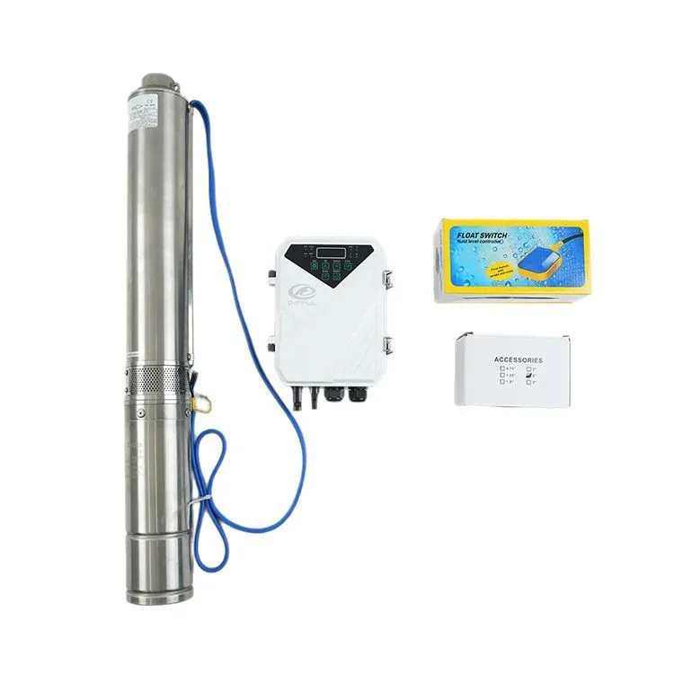 High Speed Deep Well Solar Water Pump 30hp High Power For Agriculture Farm Irrigation