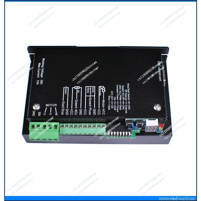 

Brushless motor spindle controller driver / Windward spindle / S4225 driver / Supports Mach3