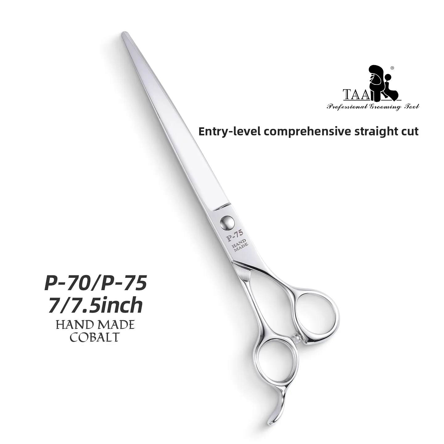 Taa it it pet grooming scissors comprehensive straight cut p-70/75 dog cat poodle teddy bichon hair trimming