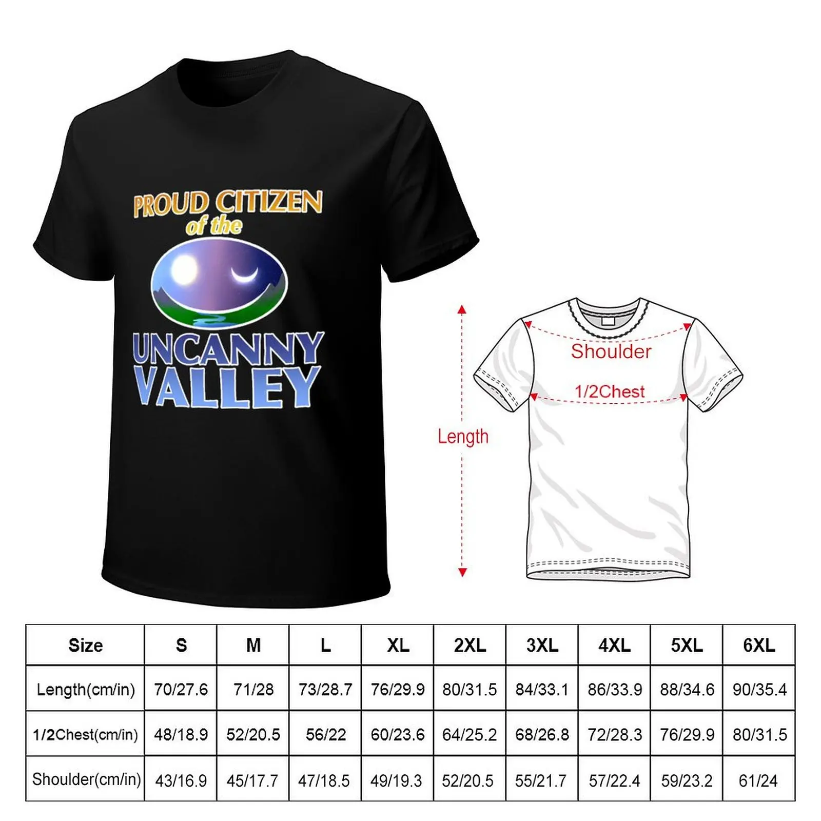 Proud Citizen of the Uncanny Valley T-Shirt Holiday Outdoor T-Shirt