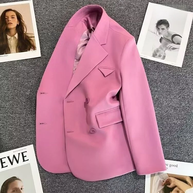 

Casual Korean Style Women's Suit Jacket Autumn Fashionable Thin Outerwear Commute Personality High-End Small Audience Design