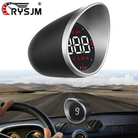 G5 GPS New HUD Car Head Up Display With Overspeed Alarm Digital Dashboard Digital Smart Speedometer For All Cars MPH KMH Compass