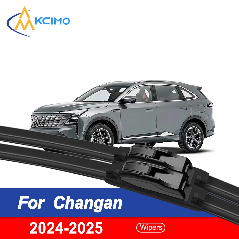 

2PCS Hush-Mode Flat Blades for Changan CS75 Plus IV C928 2024-2025 – Seamless Fit, Zero Streaking