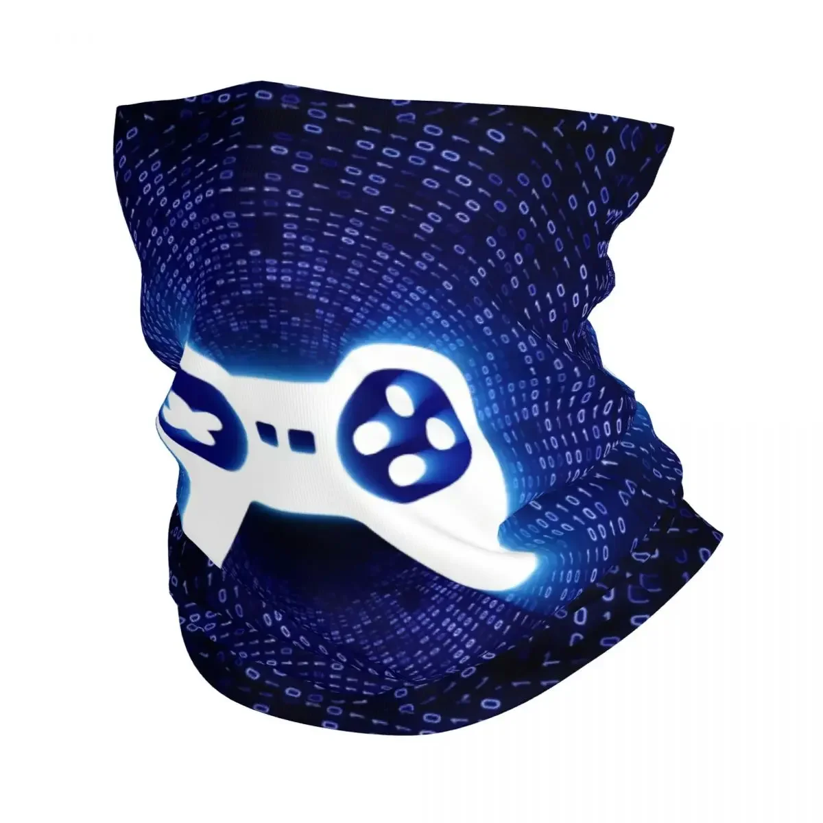 Video Game Gamer Controller Bandana Neck Warmer Men Women Winter Ski Tube Scarf Gaiter Gaming Gamepad Gift For Boy Face Cover