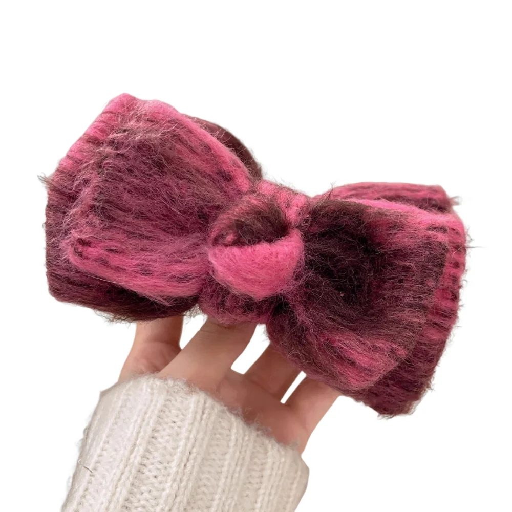 

Hairpin Sweet Fabric Bowknot Hair Claws Korean Style Elegant Bow Claw Clip Fashion Headdress Lady Shark Clip Autumn Winter