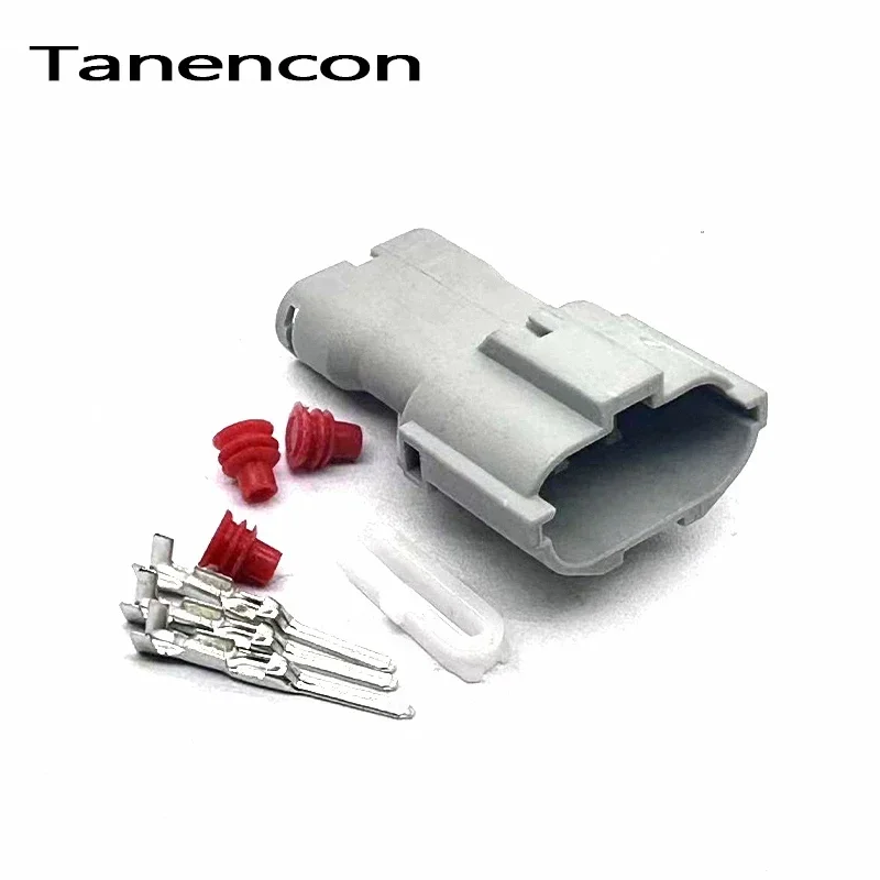 1 Set 3 Pin  Car Light Male Female Automatic Connector Housing Car Waterproof Harness Plug 7222-7434-40 7123-7434-40