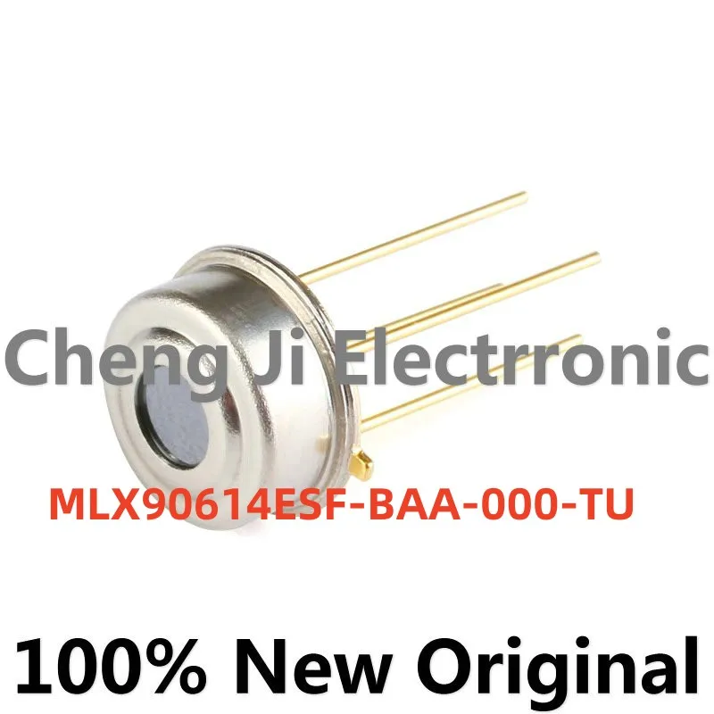 

5PCS/LOT MLX90614ESF-BAA-000-TU MLX90614ESF-DAA-000-TU TO-39 High precision non-contact temperature measurement sensor