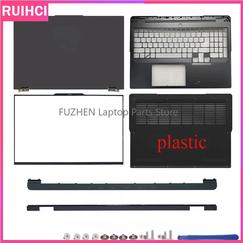 NEW For Lenovo Legion Pro 5 16IRX8 ARX8 Y9000P R9000P 2023 Laptop LCD Back Cover Front Bezel Palmrest Bottom keyboard