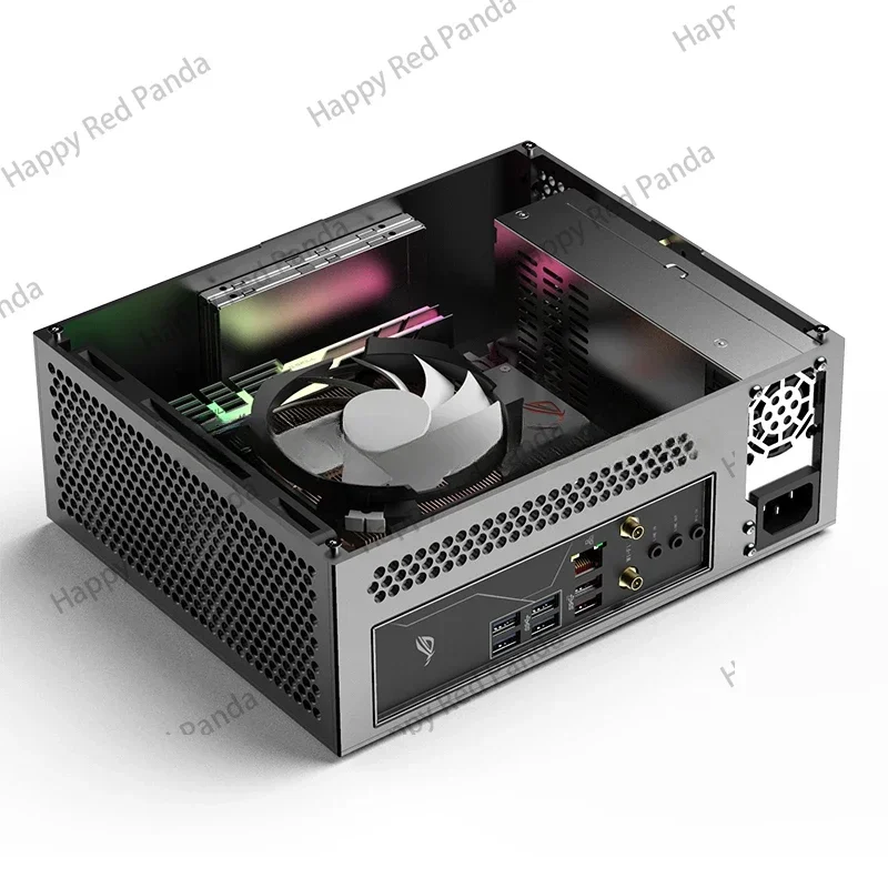 4 Liter Mini A24-V3 Core Display 1U Power Supply ITX Chassis All Aluminum Alloy