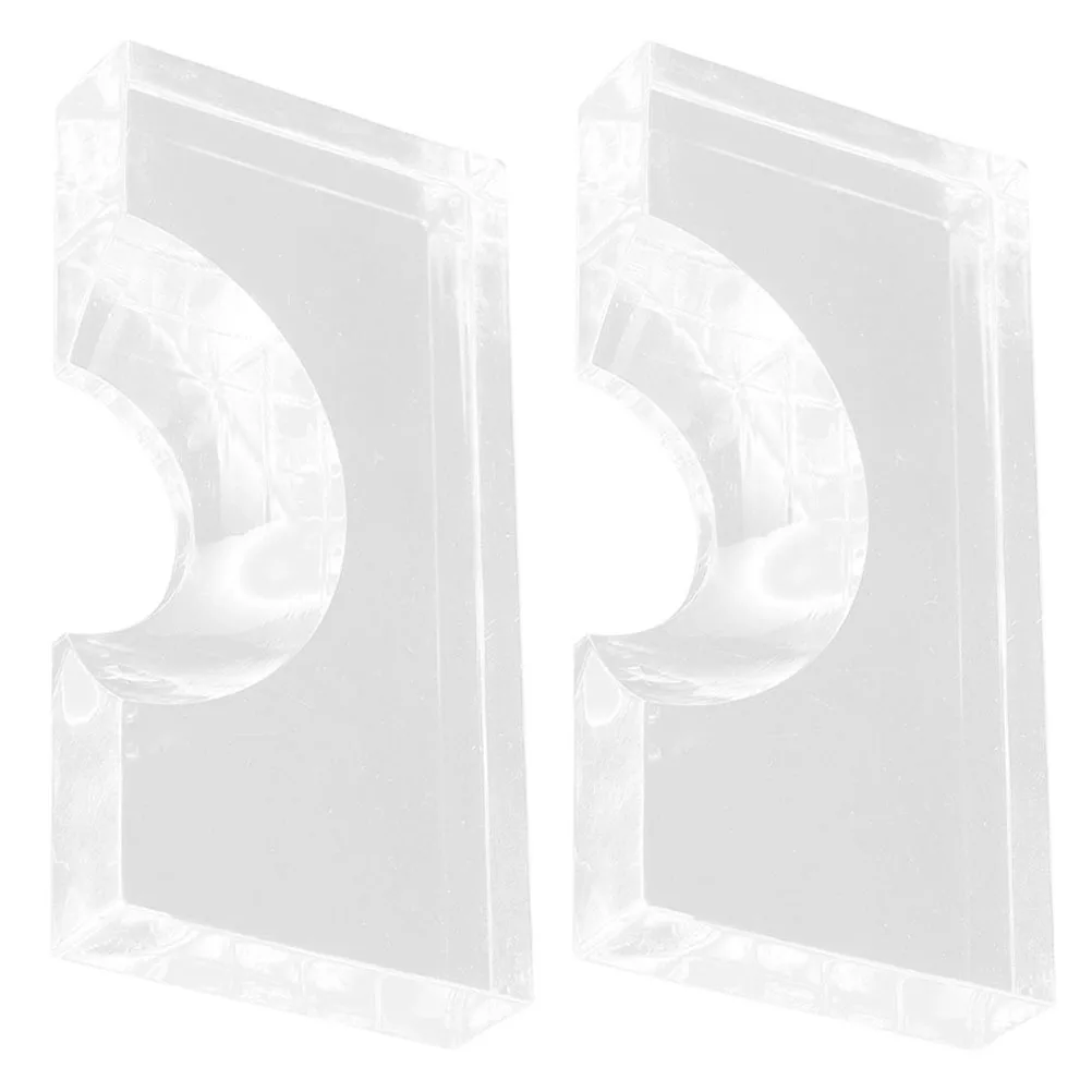 

2Pcs Snooker Ball Holder Acrylic Marker Sturdy Design Improve Accuracy Indoor Billiard Accessory Ball Locator Billiard Accessory