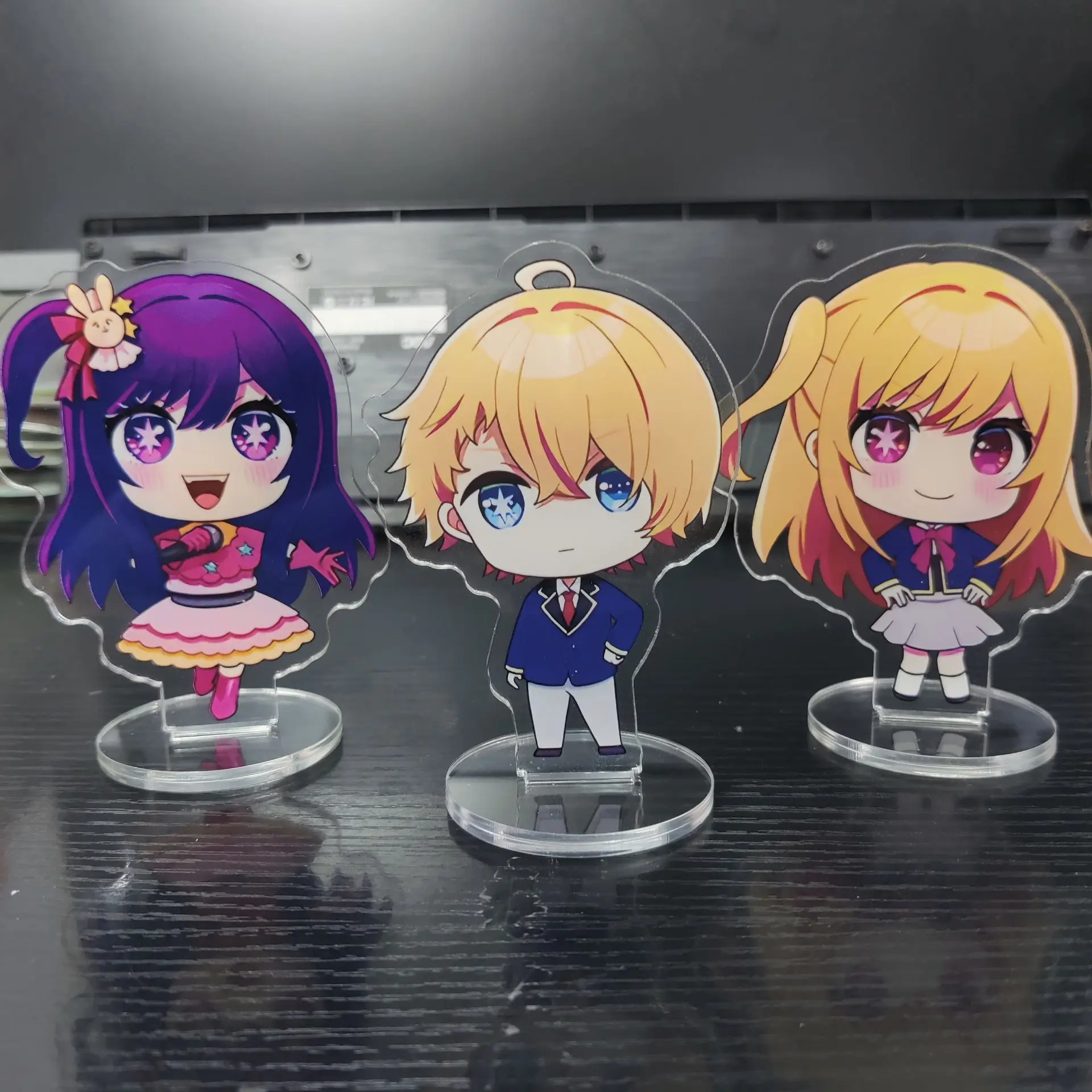 Japan Cute Cartoon OSHI NO KO Anime Figures Hoshino Ai Arima Kana Cosplay Acrylic Stands MEM CYO Character Model Christmas Gift